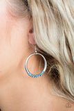 Morning Mimosas - Blue Earrings