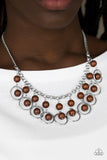 Really Rococo - Brown Necklace - Box 2 - Brown