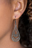 REIGNed Out - Black Earring
