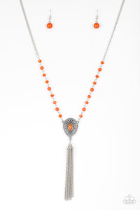 Soul Quest - Orange Necklace - Box 3 - Orange