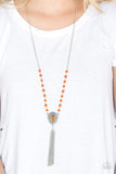 Soul Quest - Orange Necklace - Box 3 - Orange