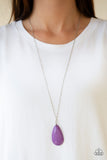 Stone River - Purple Necklace - Box 5 - Purple