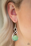 Swept Away - Green Earrings