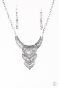 Texas Temptress - Silver Necklace - Box 24 - Silver