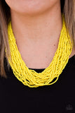 The Show Must CONGO On! - Yellow Necklace - Box 1 - Yellow