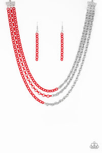 Turn Up The Volume - Red Necklace Box 1 - Red