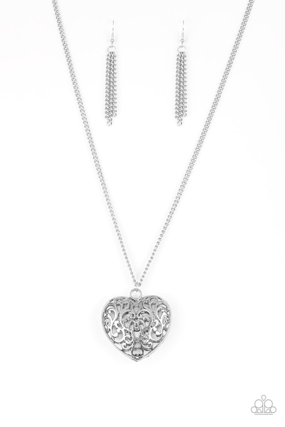 Victorian Virtue - Silver Necklace - Box 14 - Silver