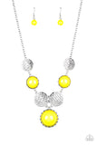 Bohemian Bombshell - Yellow Necklace - Box 2 - Yellow