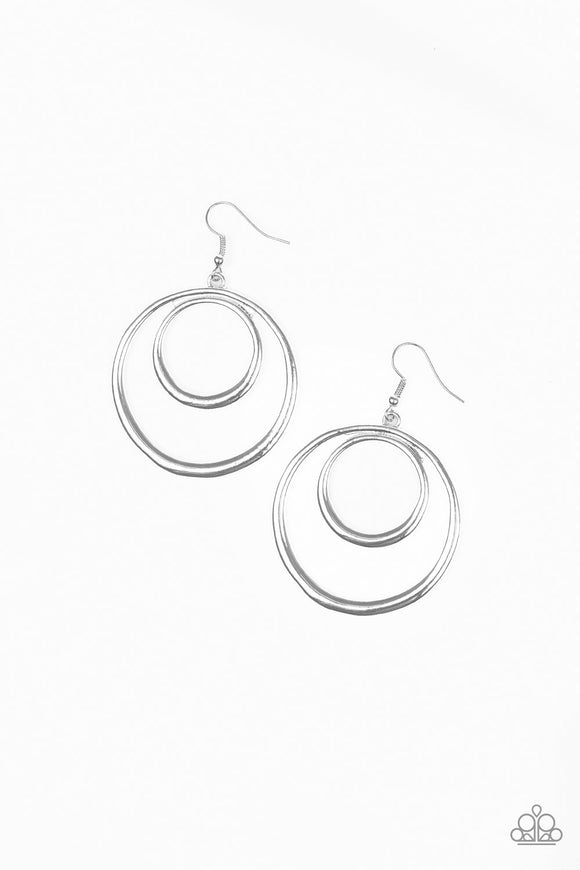 Put Your SOL Into It - Silver Earrings