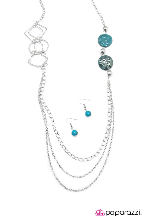 In Anticipation - Blue Necklace - Box 5 - Blue