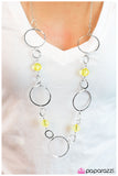 Lets Start At The Very Beginning - Yellow Necklace - Box 3 - Yellow