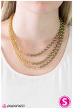 Quicksand - Brass Necklace - Box 6 - Brass