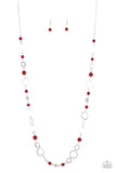 Kid In A Candy Shop - Red Necklace - Box 7 - Red