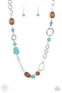 Prairie Reserve - Blue Necklace - Box 5 - Blue