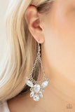 Bling Bouquets - White Earring