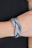 Bring On The Bling - Blue Urban Bracelet