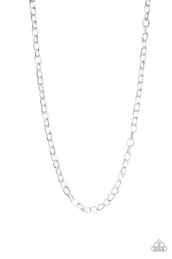 Courtside Seats - Silver Urban Necklace