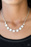 Deluxe Luxe - White Necklace - Box 10 - White