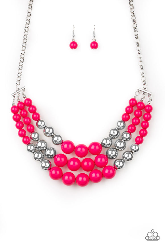 Dream Pop - Pink Necklace - Box 3 - Pink