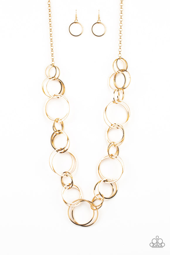 Natural_Born RINGLEADER - Gold Necklace