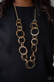 Natural_Born RINGLEADER - Gold Necklace