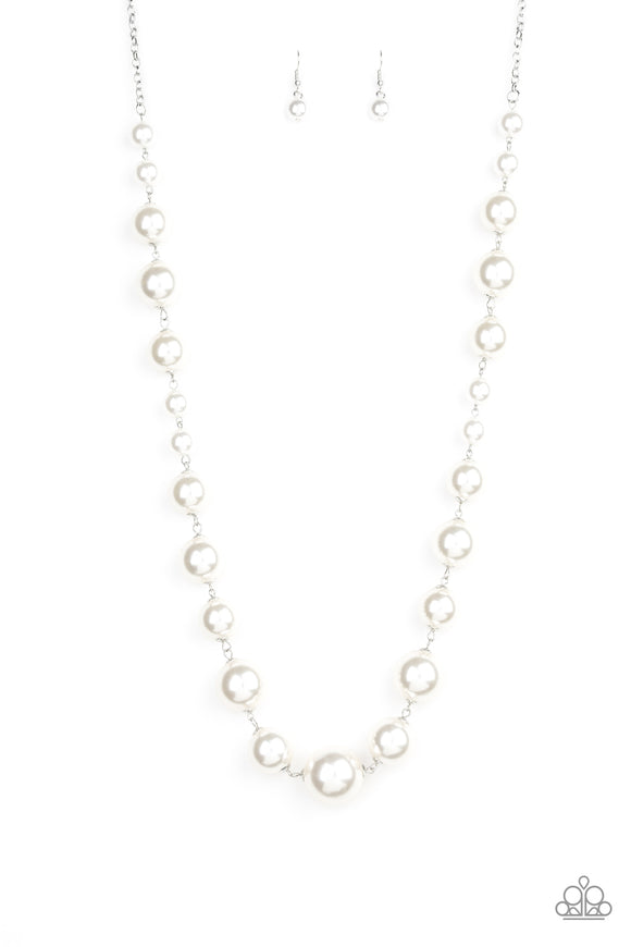 Pearl Prodigy - White Necklace - Box 9 - White