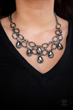 Show Stopping Shimmer - Black Necklace - Box 16