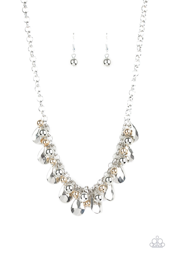 Stage Stunner - Silver Necklace - Box 23 - Silver
