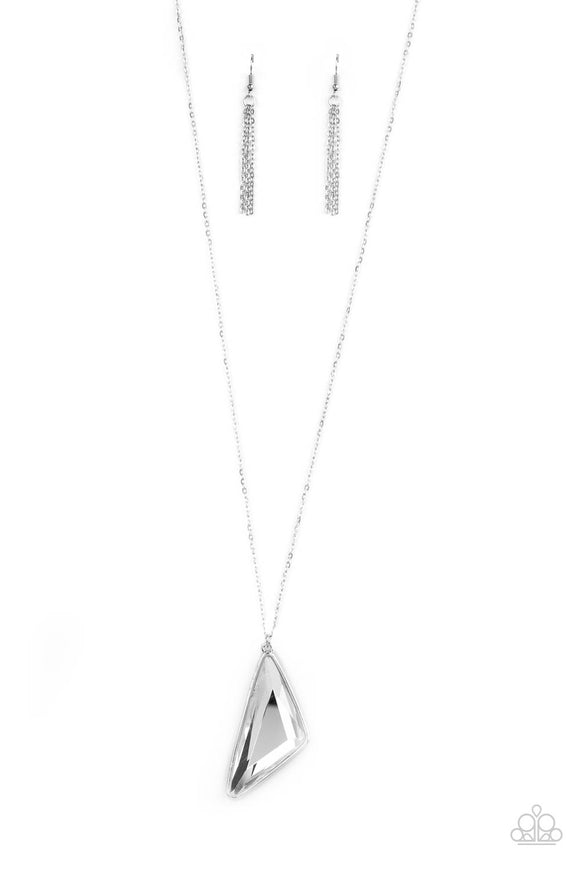 Ultra Sharp - Silver Necklace - Box 13 - Silver