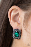 Young Money - Green Post Earring - Box 1 - Green