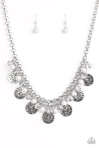 Beachfront Babe - Silver Necklace - Box 1 - Silver