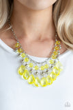 Beauty School Drop Out - Yellow Necklace - Box 3