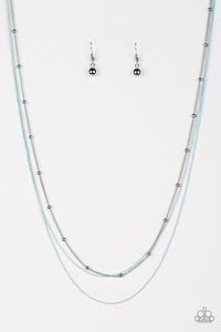 Colorfully Chic - Blue Necklace - Box 2 - Blue