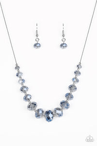 Crystal Carriages - Blue Necklace - Box 7 - Blue
