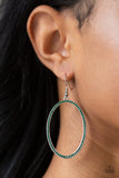 Dazzle On Demand - Green Earrings