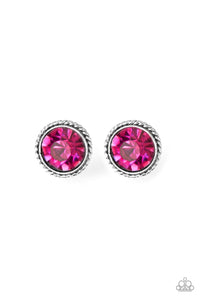 GLAM Over - Pink Post Earring - Box 1 - Pink