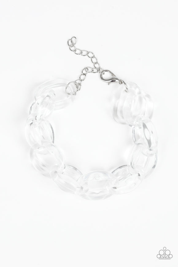 Ice Ice Baby - White Bracelet
