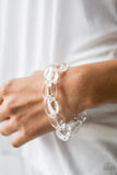 Ice Ice Baby - White Bracelet