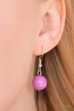 Keep A GLOW Profile - Purple Necklace - Box 1 - Purple