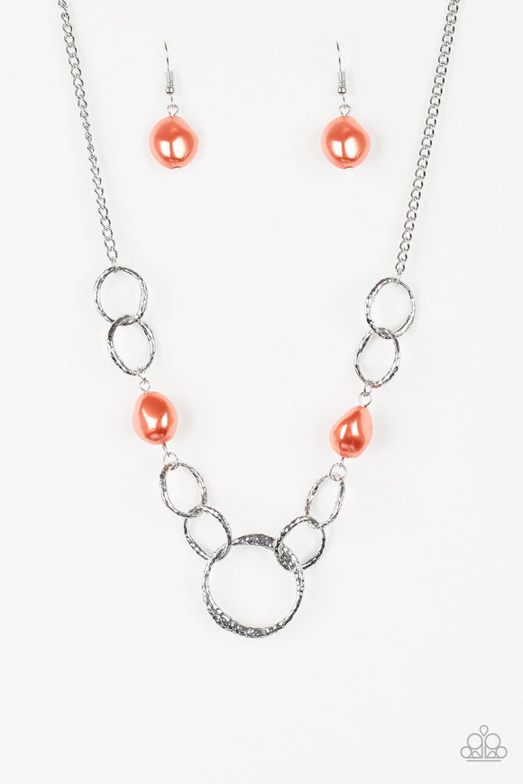 Lead Role - Orange Necklace - Box 3 - Orange