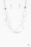 Luminous Luminary - White Necklace - Box 4 - White