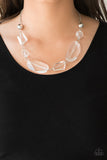 Luminous Luminary - White Necklace - Box 4 - White