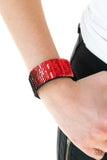 Mer-mazingly Mermaid - Red Urban Bracelet