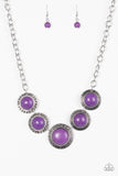 Mountain Roamer - Purple Necklace - Box 2 - Purple