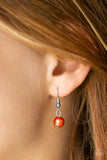 Put On Your Party Dress - Orange Necklace - Box 3 - Orange