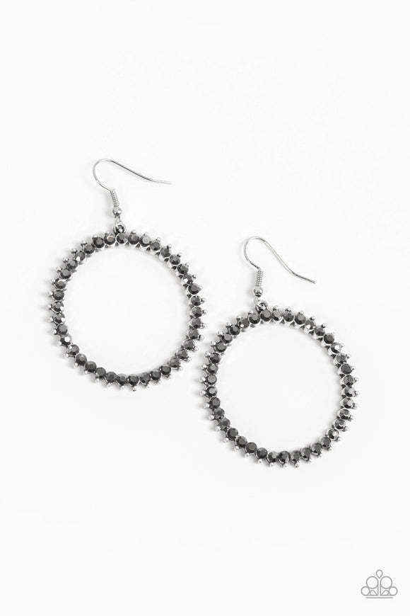 Spark Their Attention - Silver Earrings