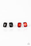 Starlet Shimmer -  Rectangle Rhinestone Earring