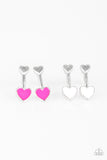 Starlet Shimmer  - Drop Heart Earring