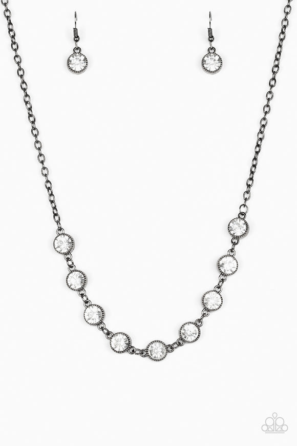 Starlit Socials - Silver Necklace - Box 25 - Silver