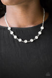 Starlit Socials - White Necklace - Box 6 - White